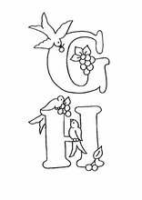 Alphabets avec des dessins d'enfants232