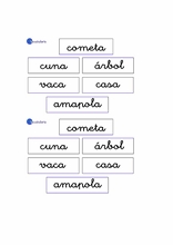 Vocabulaire pour apprendre l'espagnol1