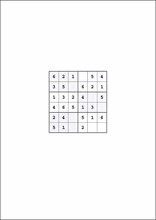 Sudoku 6x634