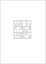 Sudoku 6x638