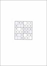 Sudoku 6x641