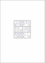 Sudoku 6x674