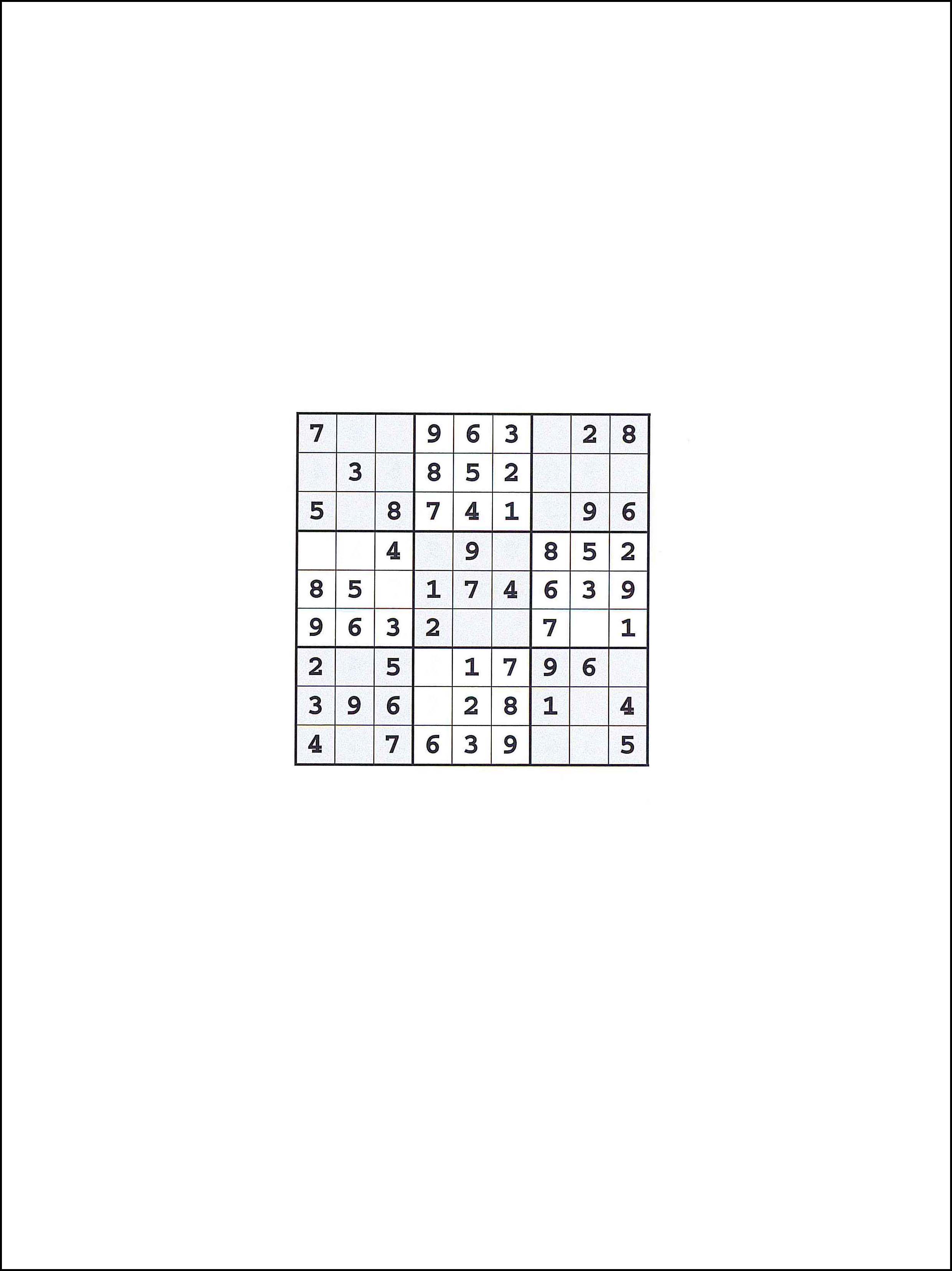 Sudoku 9x9 105