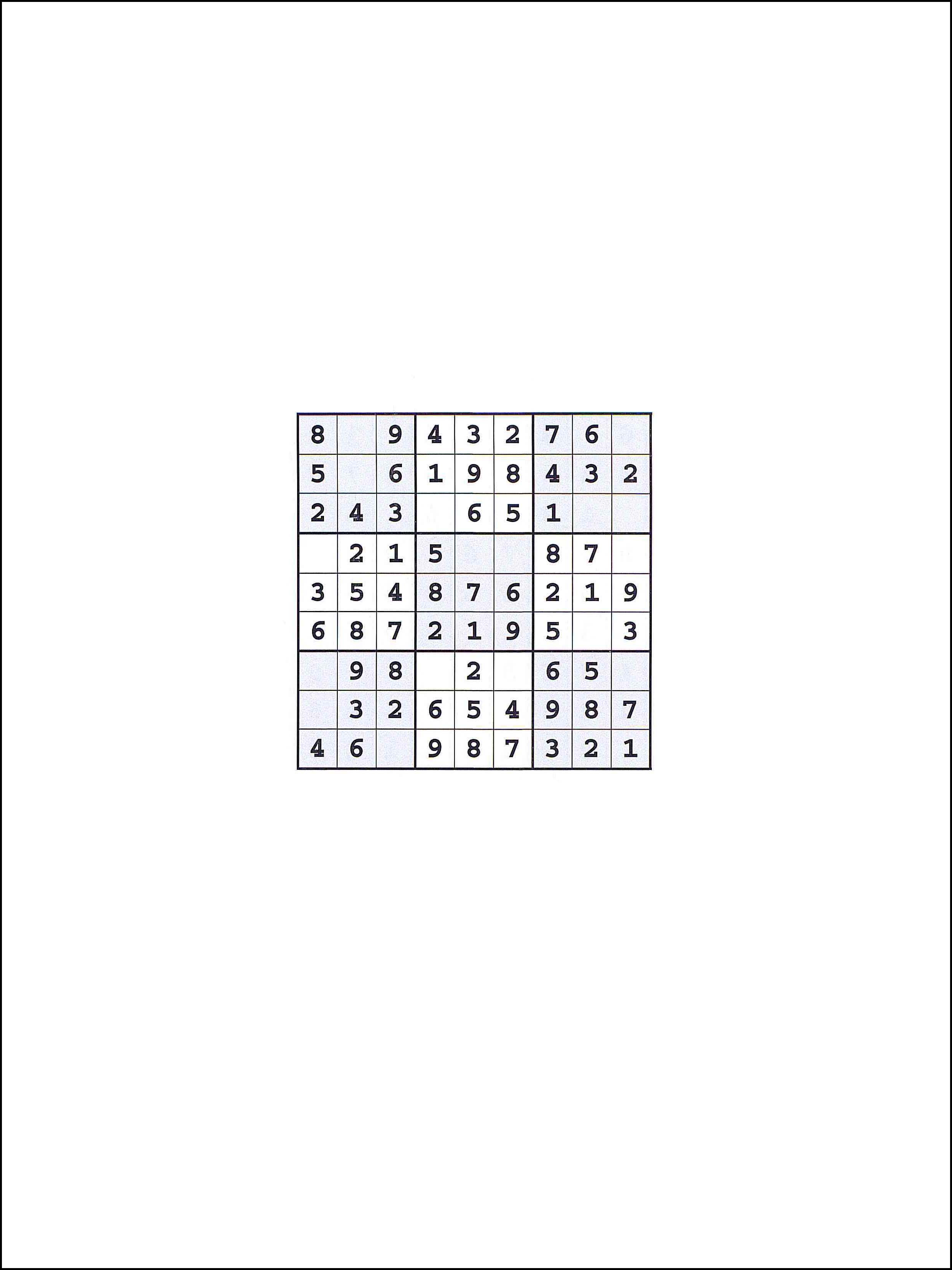 Sudoku 9x9 52
