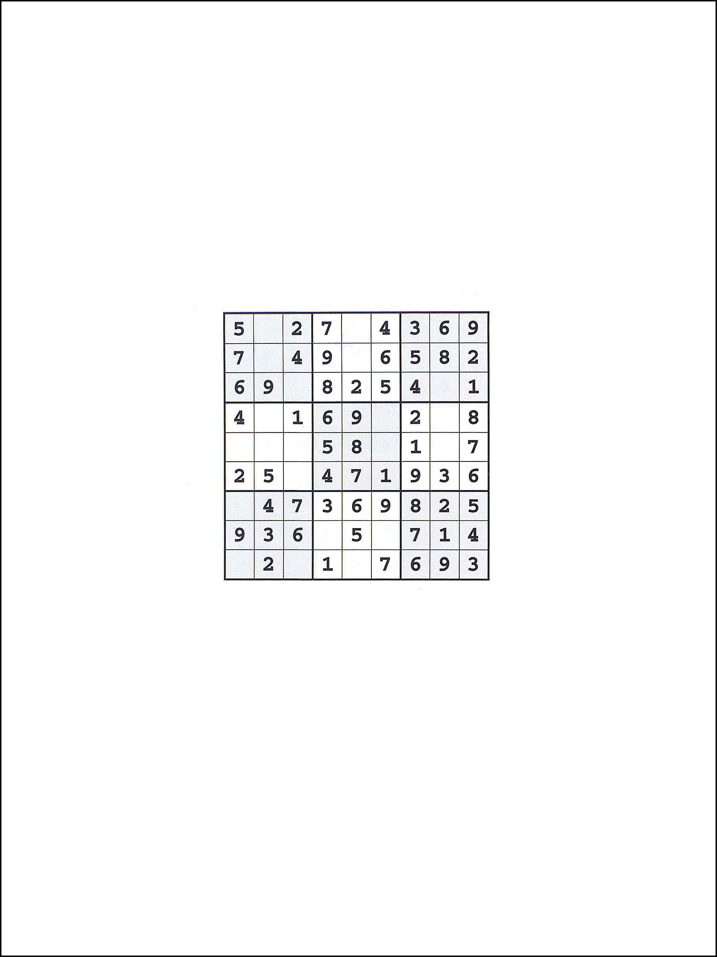 Sudoku 9x9 86