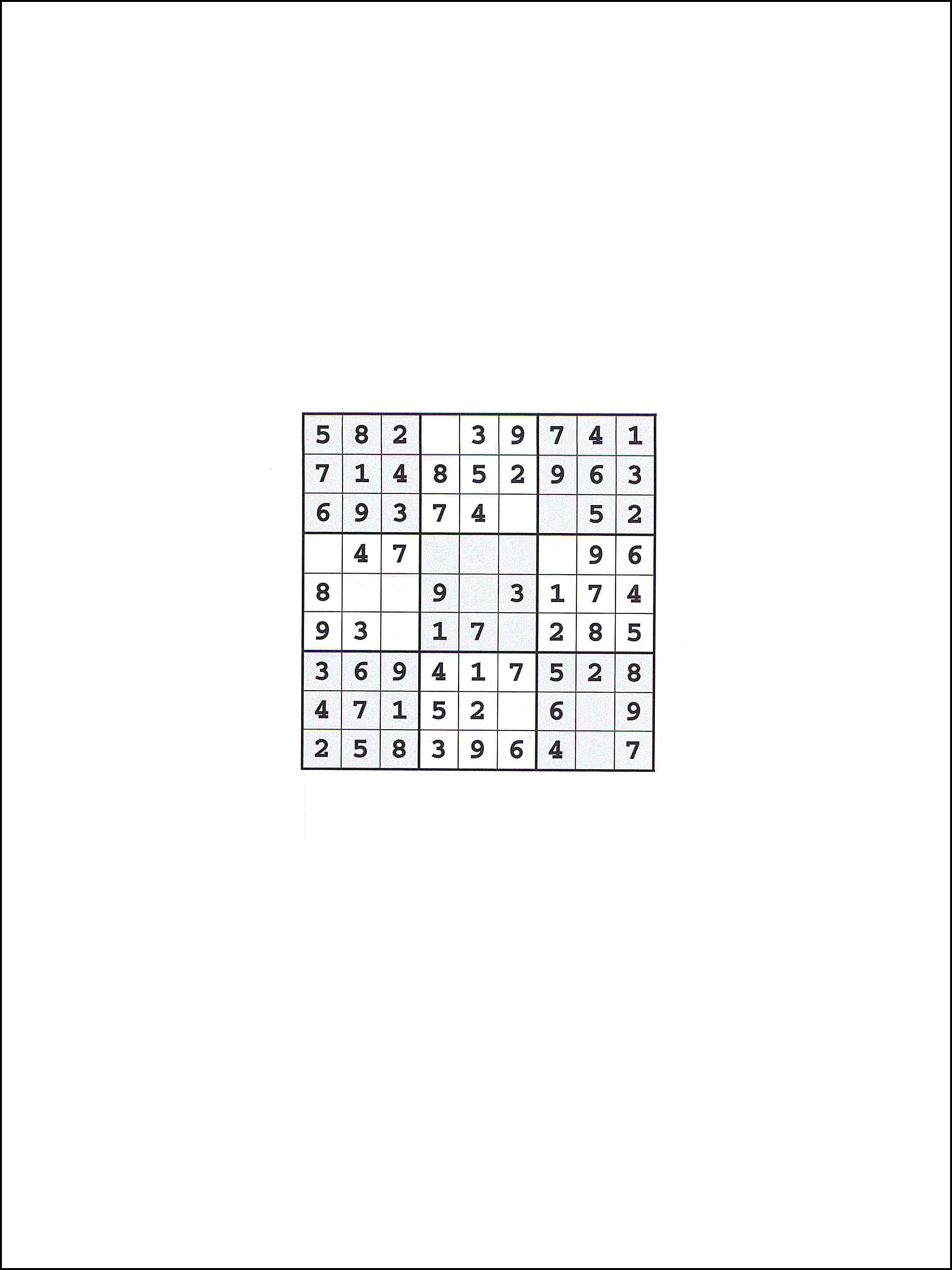 Sudoku 9x9 87