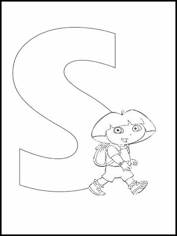 Alphabets avec des dessins d'enfants 211