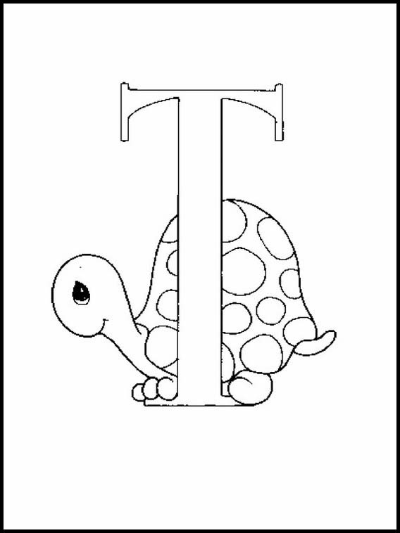 Alphabets avec des dessins d'enfants 53