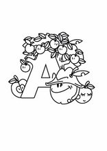 Alphabets avec des dessins d'enfants14