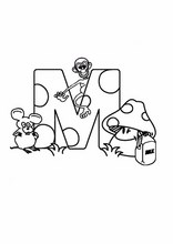 Alphabets avec des dessins d'enfants72