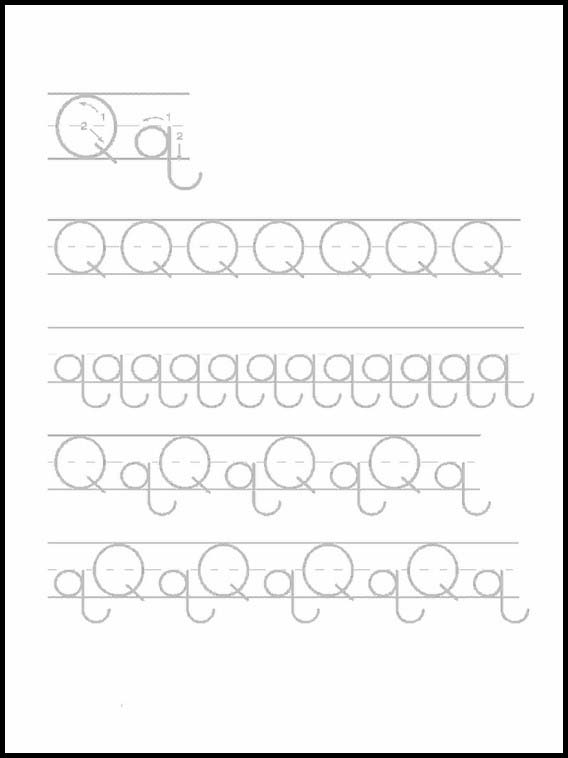 Calligraphie Alphabet 17