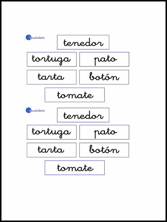 Vocabulaire pour apprendre l'espagnol 21