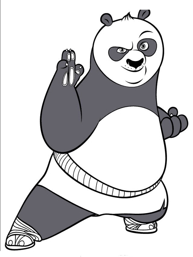 Dessins Pour Enfants Kung Fu Panda 48
